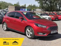 Used Ford Focus Titanium 2016 Red Hatchback