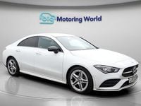Used Mercedes CLA180 AMG line 136 HP (100 kW) 2022 White Sedan