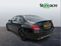Used Mercedes E220 AMG line 191 HP (140 kW) 2018 Black Sedan