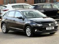 Used VW Polo SE 95 HP (69 kW) 2018 Black Hatchback