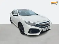 Begagnad Honda Civic Prestige 182 HK (133 kW) 2020 Vit Halvkombi