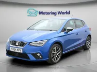 Begagnad Seat Ibiza XCELLENCE 110 HK (80 kW) 2023 Blå Halvkombi