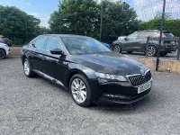 Used Skoda Superb SE 150 HP (110 kW) 2021 Black Hatchback