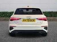 Used Audi A3 S-Line 110 HP (80 kW) 2024 White Hatchback