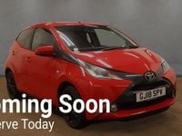 Used Toyota Aygo x-style 2018 Red Hatchback