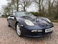 Used Porsche Boxster 245 HP (180 kW) 2008 Blue Cabriolet