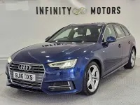 Used Audi A4 S-Line 2016 Blue Estate