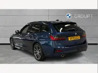 Used BMW 330 Sport Line 288 HP (211 kW) 2021 Phytonic blue Estate