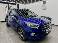 Used Ford Kuga ST-Line 150 HP (110 kW) 2018 Blue SUV