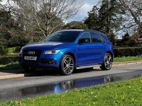 Used Audi Q5 S-line plus 190 HP (139 kW) 2016 Blue SUV
