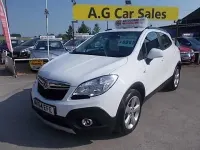 Used Vauxhall Mokka 130 HP (95 kW) 2014 White SUV
