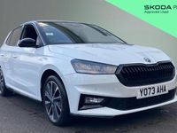 Used Skoda Fabia Monte Carlo 110 HP (80 kW) 2023 White Hatchback