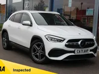 Used Mercedes GLA200 AMG line 163 HP (119 kW) 2021 White SUV