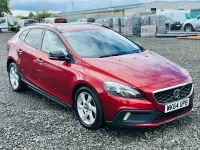 Used Volvo V40 2014 Red Hatchback