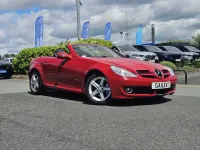 Used Mercedes SLK200 2011 Red Cabriolet