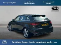 Used Audi A3 Sportback S-Line 150 HP (110 kW) 2018 Black Hatchback