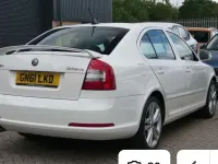 Used Skoda Octavia vRS 225 HP (165 kW) 2011 White Hatchback