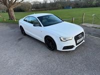 Used Audi A5 Black Edition 190 HP (139 kW) 2015 White Coupe