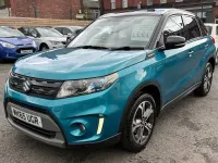 Used Suzuki Vitara SZ5 120 HP (88 kW) 2015 Turquoise SUV