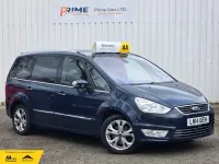 Begagnad Ford Galaxy Titanium 2014 Blå Minibuss