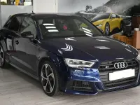 Used Audi S3 Sportback Black Edition 2019 Blue Hatchback