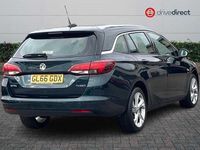 Used Vauxhall Astra SRi 150 HP (110 kW) 2016 Green Estate