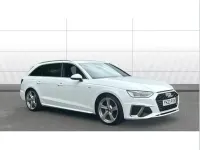 Used Audi A4 S-Line 150 HP (110 kW) 2023 White Estate