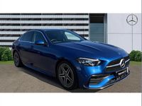 Used Mercedes C200 AMG line 204 HP (150 kW) 2025 Blue Sedan