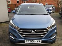 Used Hyundai Tucson SE 2015 Blue SUV