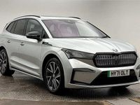 Used Skoda Enyaq iV SportLine 194 kW (265 HP) 2021 Brilliant silver metallic SUV