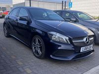 Used Mercedes A180 AMG line 2018 Blue Hatchback