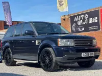Used Land Rover Range Rover Sport HSE 190 HP (139 kW) 2008 Blue SUV