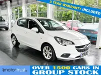 Used Vauxhall Corsa 75 HP (55 kW) 2018 White Hatchback