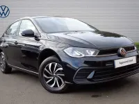 Used VW Polo Life 95 HP (69 kW) 2025 Black Hatchback