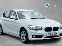 Used BMW 118 Comfort Edition 134 HP (98 kW) 2018 White Hatchback