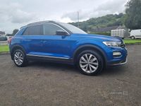 Used VW T-Roc Design 150 HP (110 kW) 2019 Blue SUV