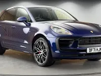 Used Porsche Macan 380 HP (279 kW) 2022 Gentian blue metallic SUV