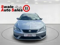 Begagnad Seat Leon ST SE Dynamic 110 HK (80 kW) 2018 Silver Kombi