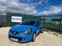 Usado Renault Clio IV Dynamique 2014 Azul Citadino