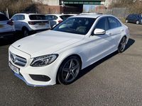 Used Mercedes C250 AMG line 204 HP (150 kW) 2017 White Sedan
