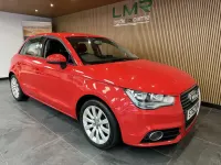 Begagnad Audi A1 Sport 105 HK (77 kW) 2012 Röd Halvkombi
