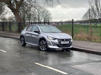 Used Peugeot 208 GT-line 100 HP (73 kW) 2020 Grey Hatchback