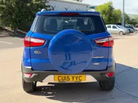 Used Ford Ecosport Titanium 2015 Blue SUV