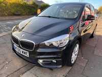 Used BMW 216 Luxury Line 116 HP (85 kW) 2015 Black Hatchback