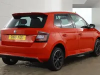 Used Skoda Fabia Monte Carlo 95 HP (69 kW) 2018 Red Hatchback