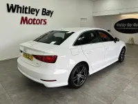 Used Audi A3 S-Line 147 HP (108 kW) 2016 White Sedan