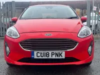 Used Ford Fiesta Zetec 85 HP (62 kW) 2018 Red Hatchback