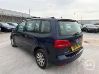 Used VW Touran S 105 HP (77 kW) 2012 Blue MPV