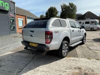 used Ford Ranger WILDTRAK 3.2 TDCI 4X4 AUTO DCB 4DR REAR CANOPY NO VAT