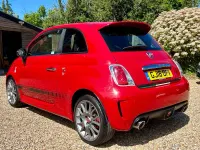 Used Abarth 595 140 HP (102 kW) 2016 Red Hatchback